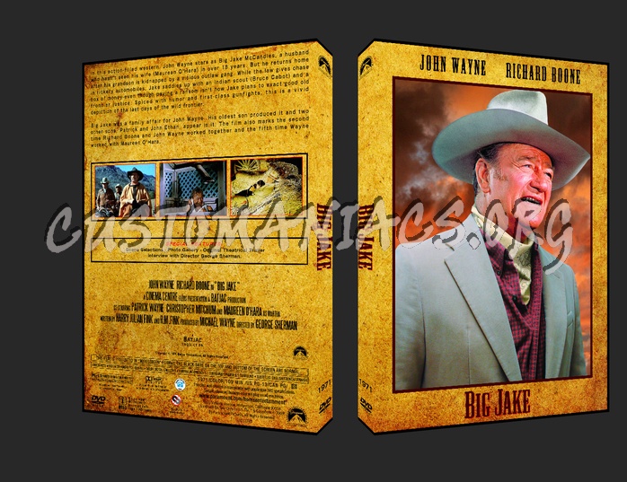 Western Collection Big Jake 1971 dvd cover