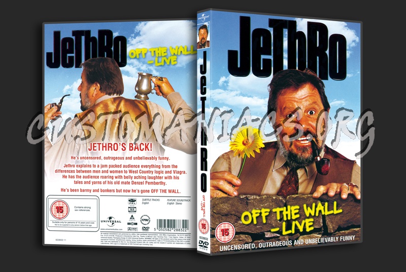 Jethro off the Wall Live dvd cover