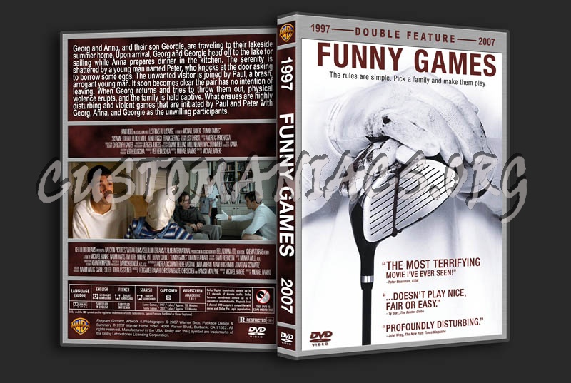 Funny Games Double Feature dvd cover