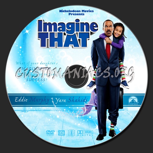 Imagine That dvd label