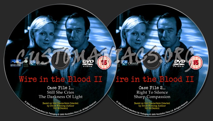 Wire In The Blood Series 2 dvd label