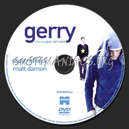 gerry dvd label