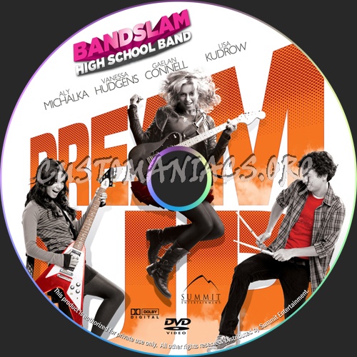 Bandslam dvd label