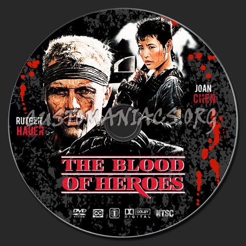 The Blood Of Heroes dvd label