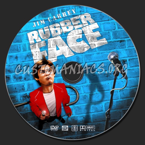 Rubberface dvd label