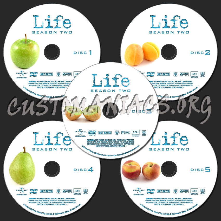 Life Season 2 dvd label