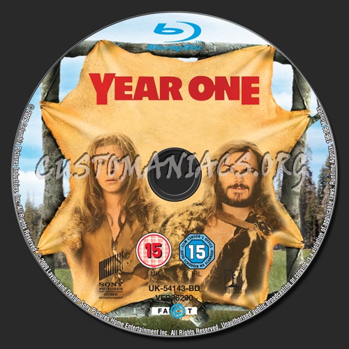 Year One blu-ray label