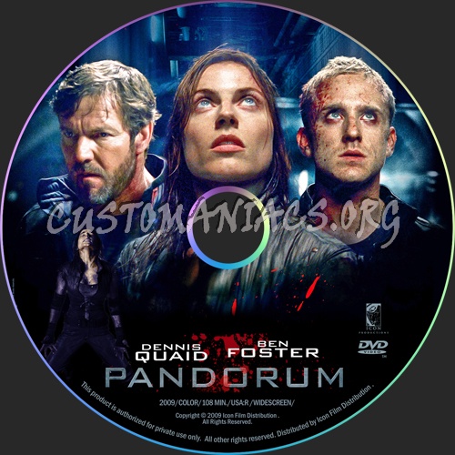 Pandorum dvd label