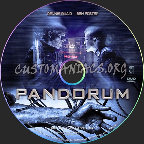 Pandorum dvd label