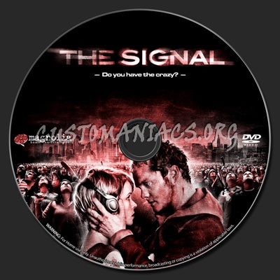 The Signal dvd label