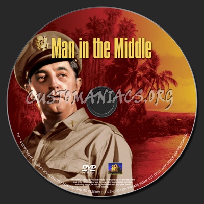 Man In The Middle dvd label