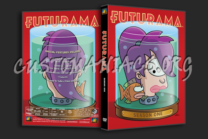 Futurama Season 1 dvd cover