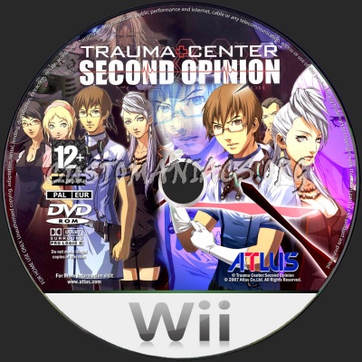 Trauma Center - Second Opinion dvd label