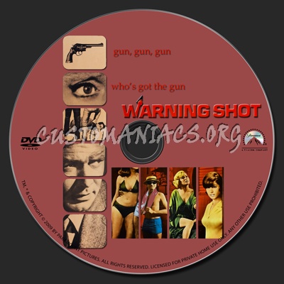 Warning Shot dvd label