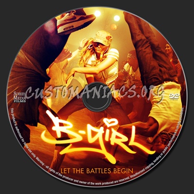 B-Girl dvd label