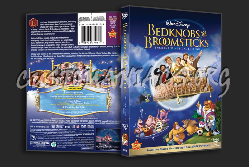 Bedknobs and Broomsticks dvd cover