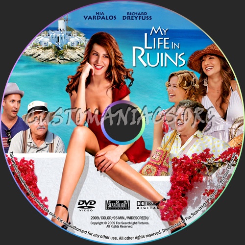 My Life In Ruins dvd label