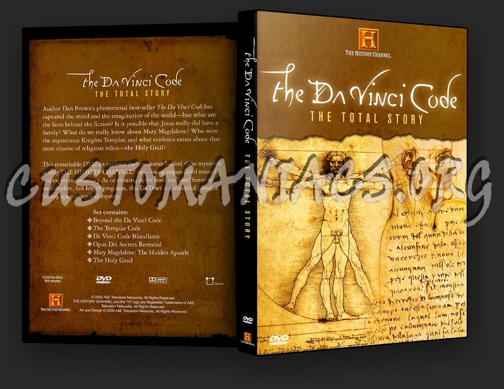 The Da Vinci Code - The Total Story dvd cover