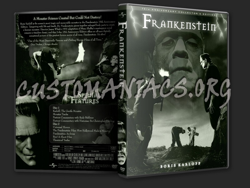 Frankenstein dvd cover