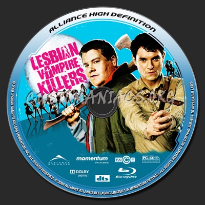 Lesbian Vampire Killers blu-ray label