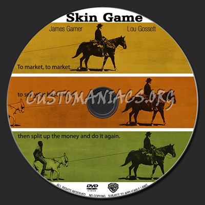 Skin Game dvd label