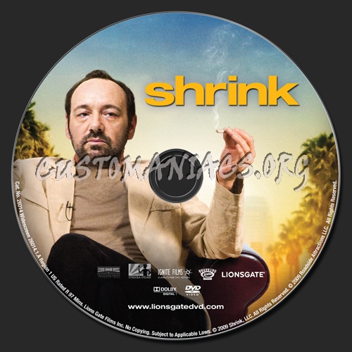 Shrink dvd label