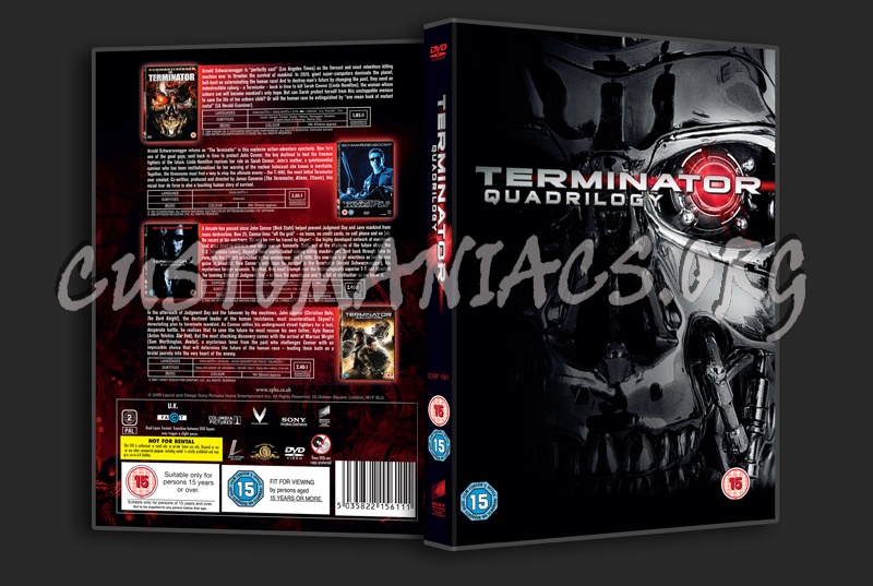 Terminator Quadrilogy dvd cover