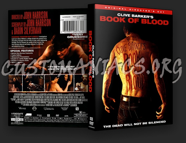 Book of Blood dvd cover