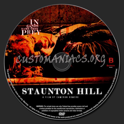 Staunton Hill dvd label