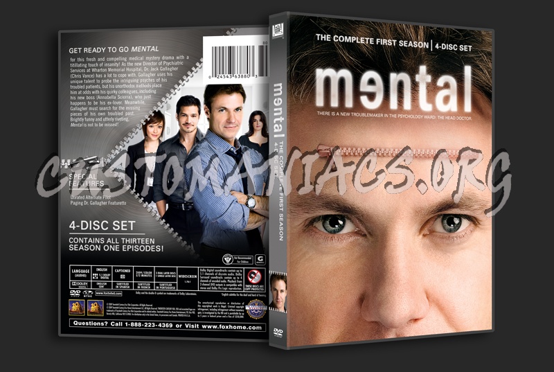 Mental Season 1 dvd cover