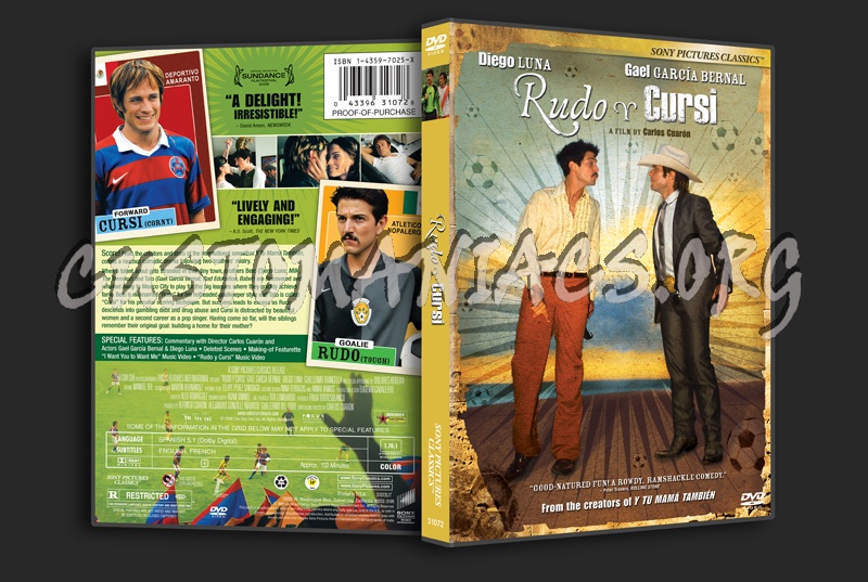 Rudo Y Cursi dvd cover