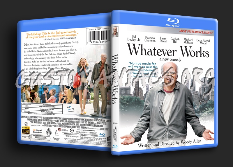 Whatever Works blu-ray cover