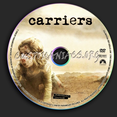 Carriers dvd label