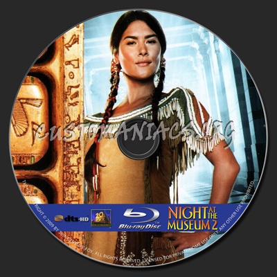 Night At The Museum Battle Of The Smithsonian blu-ray label