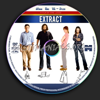 Extract dvd label