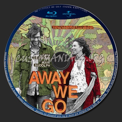 Away We Go blu-ray label