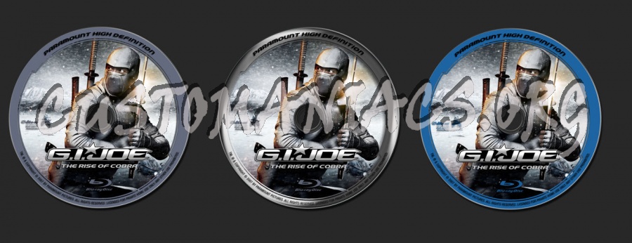 G.I. Joe The Rise Of Cobra blu-ray label