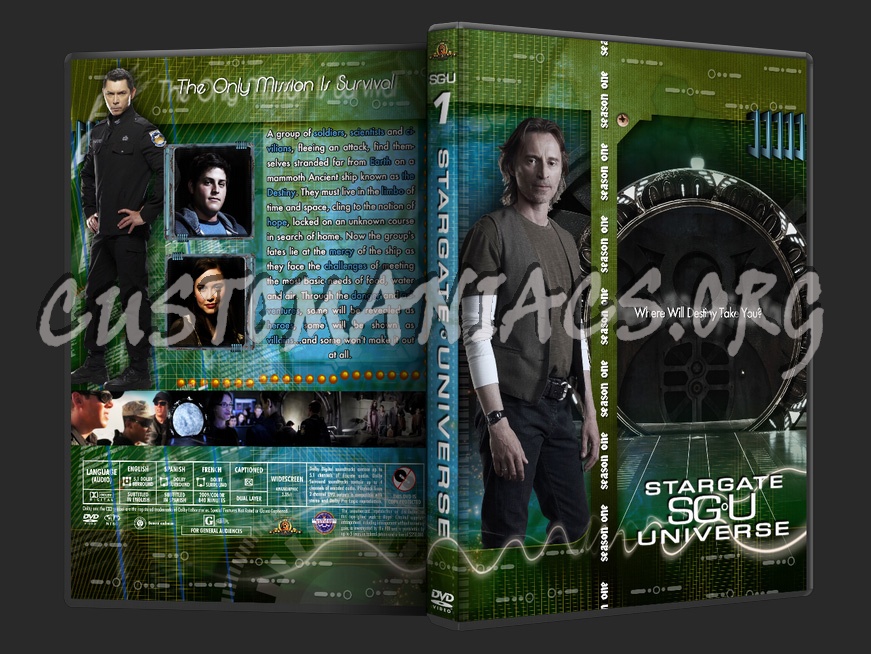 Stargate Universe dvd cover