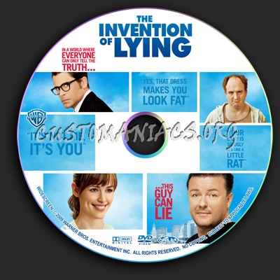 The Invention Of Lying dvd label