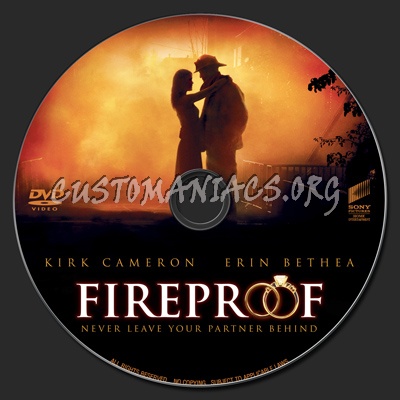 Fireproof dvd label