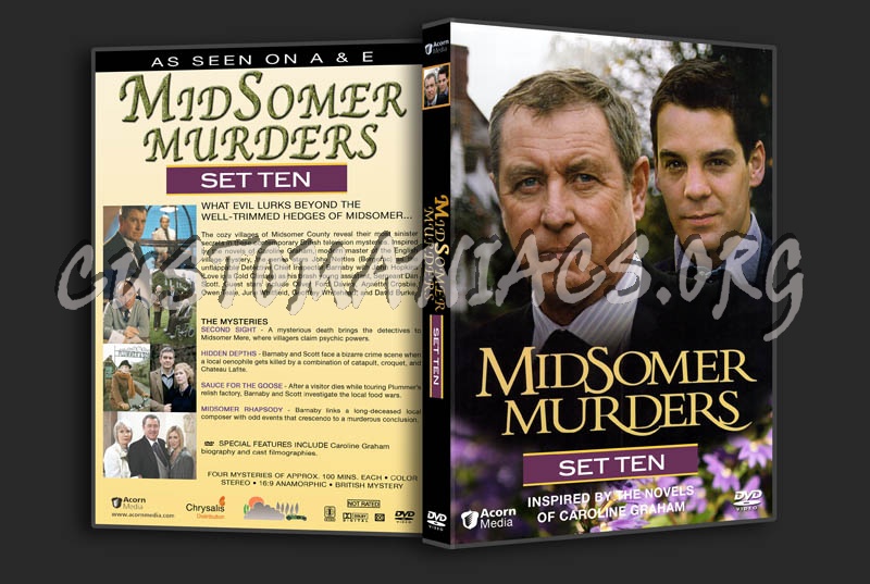 Midsomer Murders Sets 1-14 dvd cover