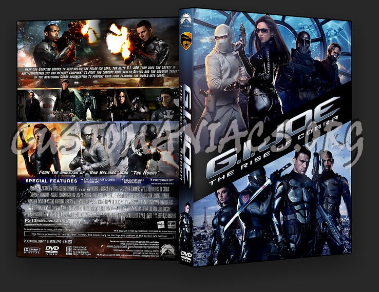 G.I. Joe The Rise of Cobra dvd cover