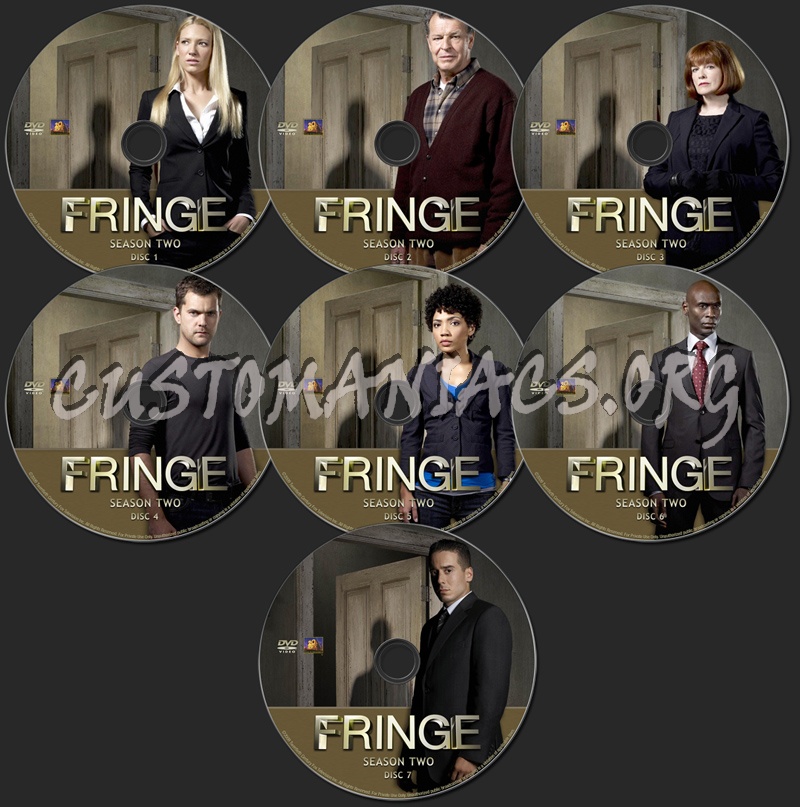 Fringe Season 2 dvd label