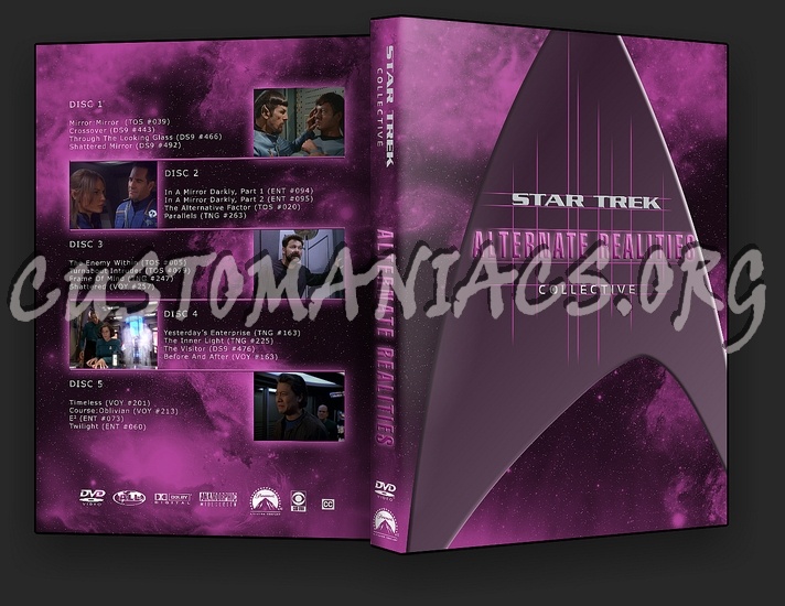 Star Trek Collective - Alternate Realities dvd cover