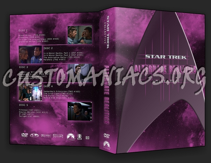 Star Trek Collective - Alternate Realities dvd cover