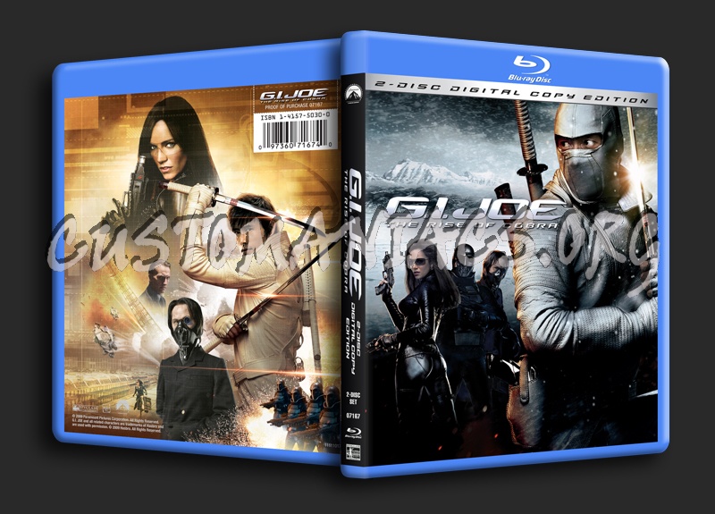 G.I. Joe: The Rise of Cobra blu-ray cover