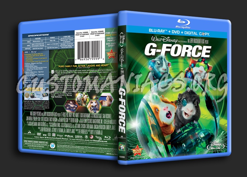 G-Force blu-ray cover