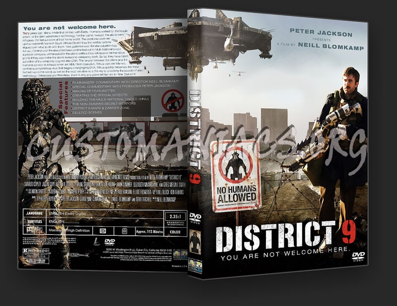 District 9 dvd cover