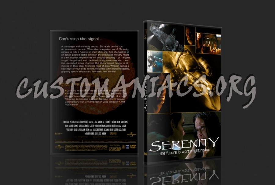 Serenity dvd cover