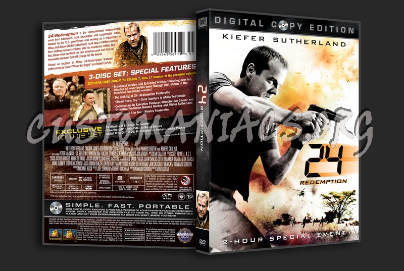 24 Redemption dvd cover